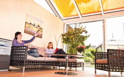 Automatischer Sonnenschutz am Eigenheim