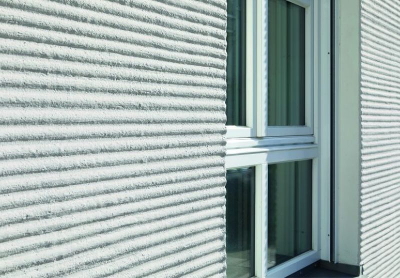 Fassaden schützen: Eine saubere Fassade ohne Algen- oder Pilzbewuchs.