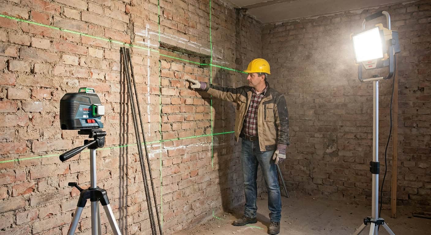 Bevor der erste Stein fällt, muss die wichtigste Frage beantwortet sein: Ist diese Wand tragend? Ein Statiker identifiziert die Konstruktion, berechnet den nötigen Stahlträger und gibt grünes Licht – oder eben nicht.