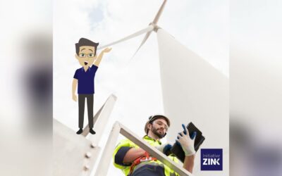 Spritzverzinken schützt Windräder auf hoher See