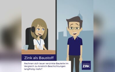 Verzinkte Bauteile brauchen keinen neuen Anstrich