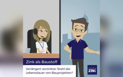 Verzinkter Stahl hält bis zu fünfmal länger